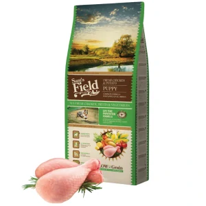 Sam's Field Low Grain Puppy Chicken & Potato, superprémiové granule, 13 kg (Sams Field bez pšenice)