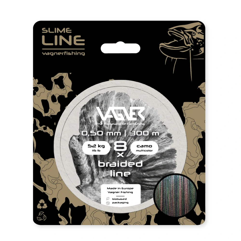 Braided Line Camo Multicolor
