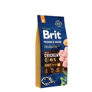 Brit Premium by Nature Adult M 15 kg